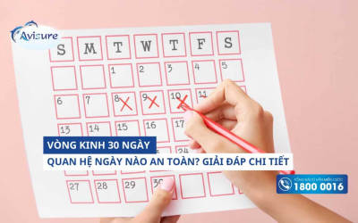 Vòng kinh 30 ngày thì ngày nào quan hệ an toàn? Giải đáp chi tiết